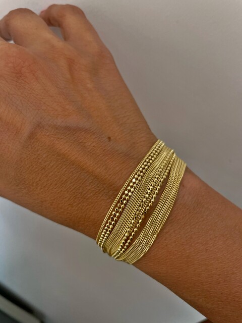 Shine_bypin - 15 İTALYAN GOLD BİLEKLİK