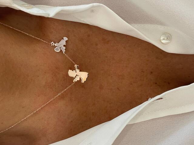 ANNE & BİR OĞUL Necklace Rose