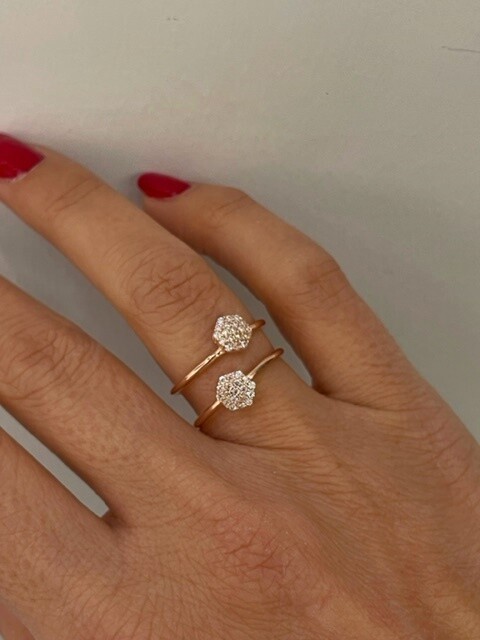 Shine_bypin - ÇİFTLİ ROSE YÜZÜK