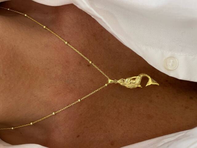 Sea KIZI Gold Chain Necklace