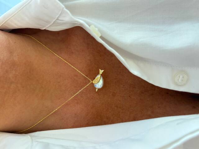 Natural Pearl Design Necklace