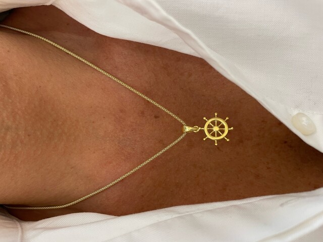 Shine_bypin - GOLD DÜMEN KOLYE