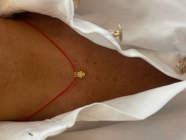 Gold FATMA ANA ELİ Necklace