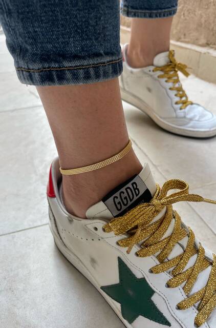 Shine_bypin - GOLD GURMET ZİNCİR HALHAL