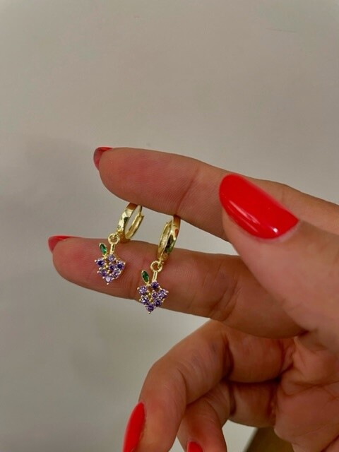 GOLD ÜZÜM KÜPE - Thumbnail