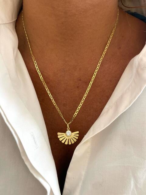 HELEN Chain Gold YELPAZE Necklace
