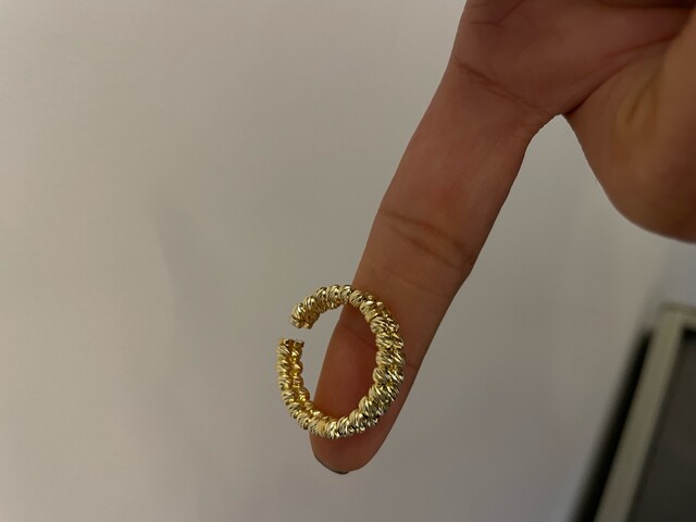 İKİLİ GOLD DORİKA YÜZÜK - Thumbnail