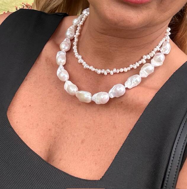 Shine_bypin - İKİLİ İNCİ KOLYE KOMBİNİ