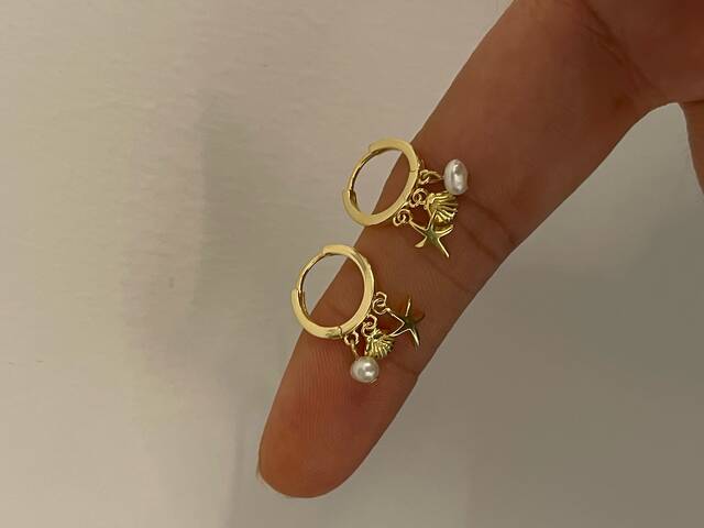 İSTİRİDYELİ Hoop Earrings
