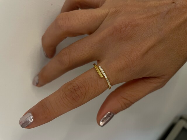 Shine_bypin - İTHAL TAŞLI GOLD YÜZÜK