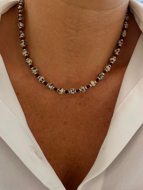 Shine_bypin - JASPER ONIKS CHOKER KOLYE