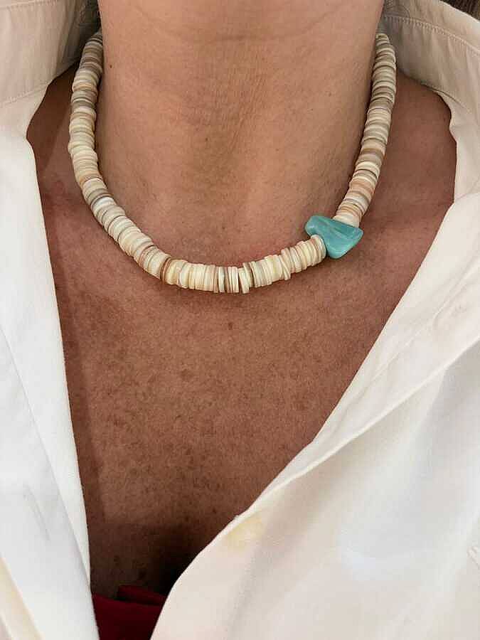 KREM SEDEF KOLYE - 1