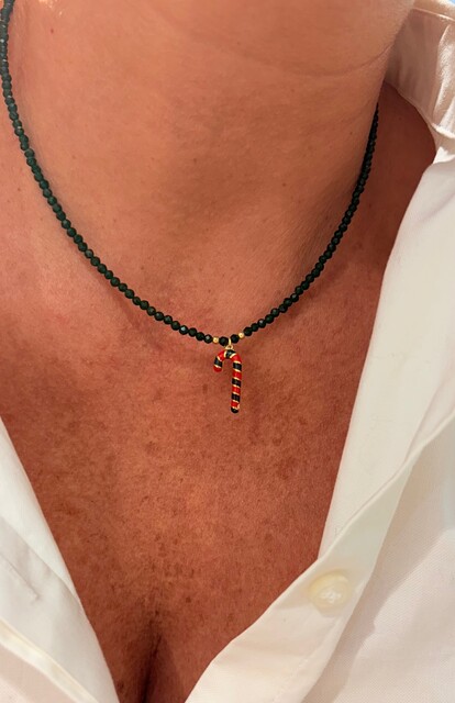 Shine_bypin - MİNELİ GOLD BASTON ŞEKER KOLYE