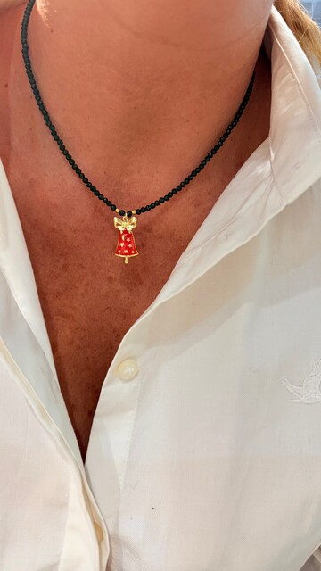 Shine_bypin - MİNELİ GOLD ÇAN KOLYE