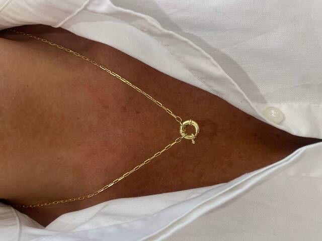 OMEGA KİLİTLİ Chain Necklace