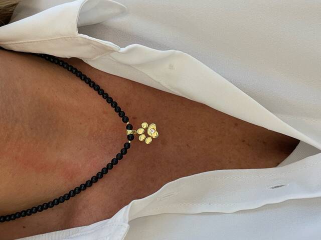 ONIKS Stone-set Gold PATİLİ Necklace