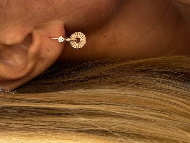 Rose FIRFIR Earrings GÖÇMEN Earrings