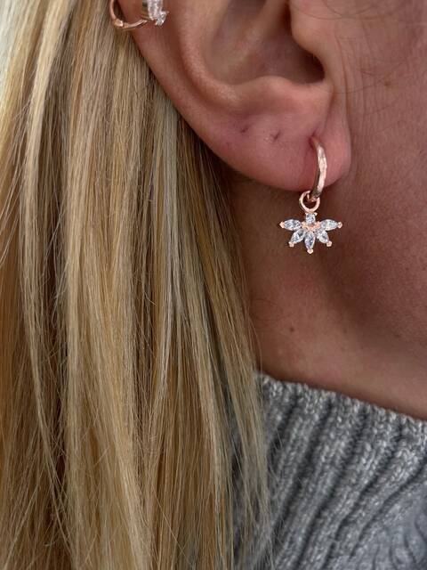 Rose LOTUS Earrings 2591