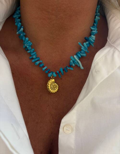 SALYANGOZ DAL Coral Necklace