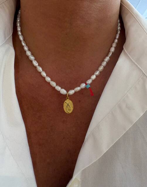 Luck BALIĞI Pearl Necklace