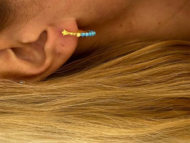 Turquoise Stone-set Mini SEPET Earrings