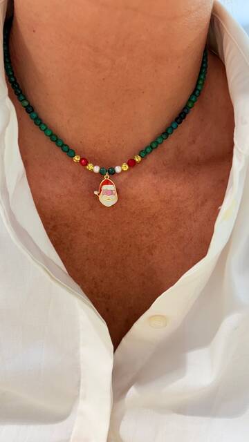 Shine_bypin - YENİ YIL NOEL BABA KOLYESİ