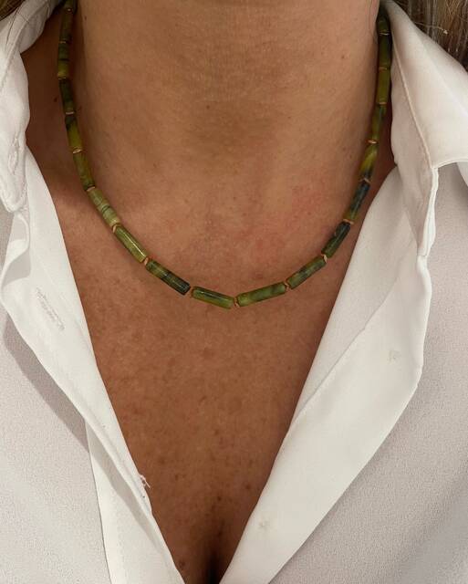 Green VARİSİT Stone-set Necklace